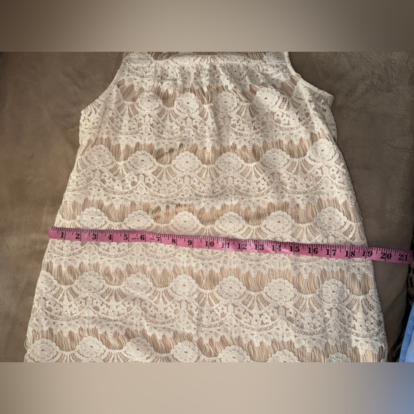 Speechless Cream Lace Top - Picture 7 of 9